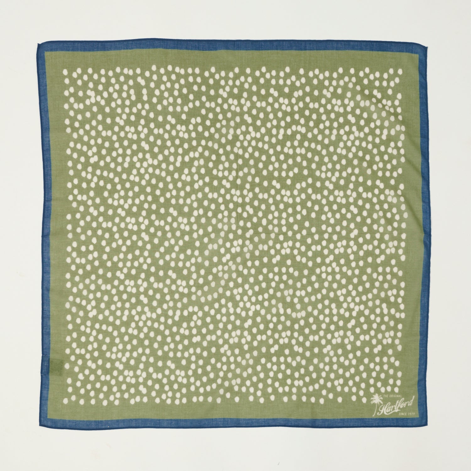 Hartford Dots Bandana  - Olive