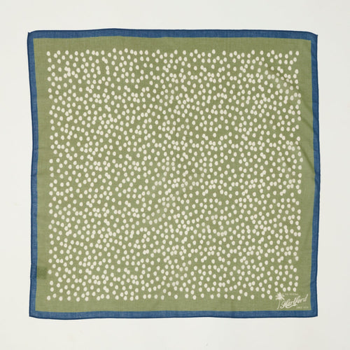 Hartford Dots Bandana  - Olive