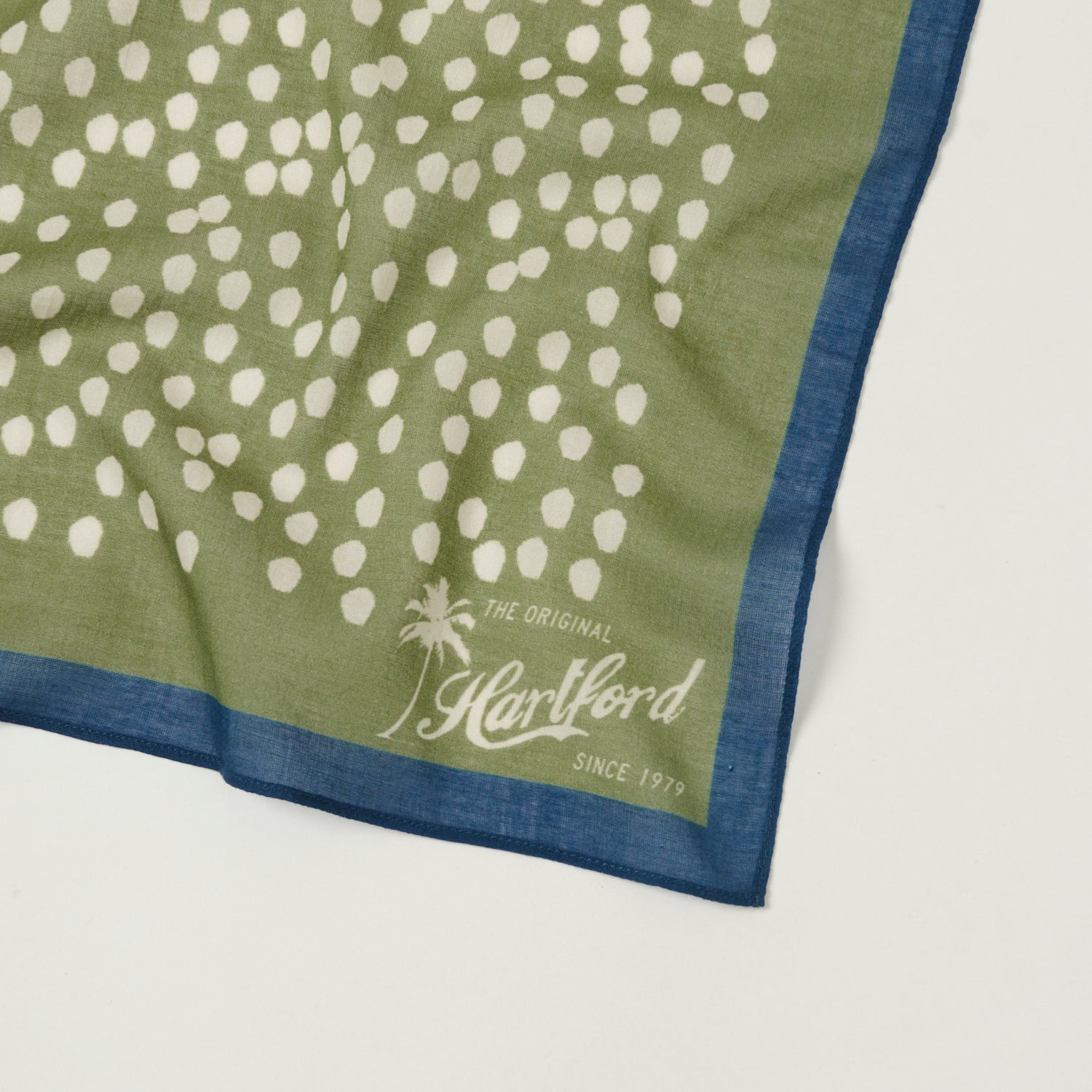 Hartford Dots Bandana  - Olive