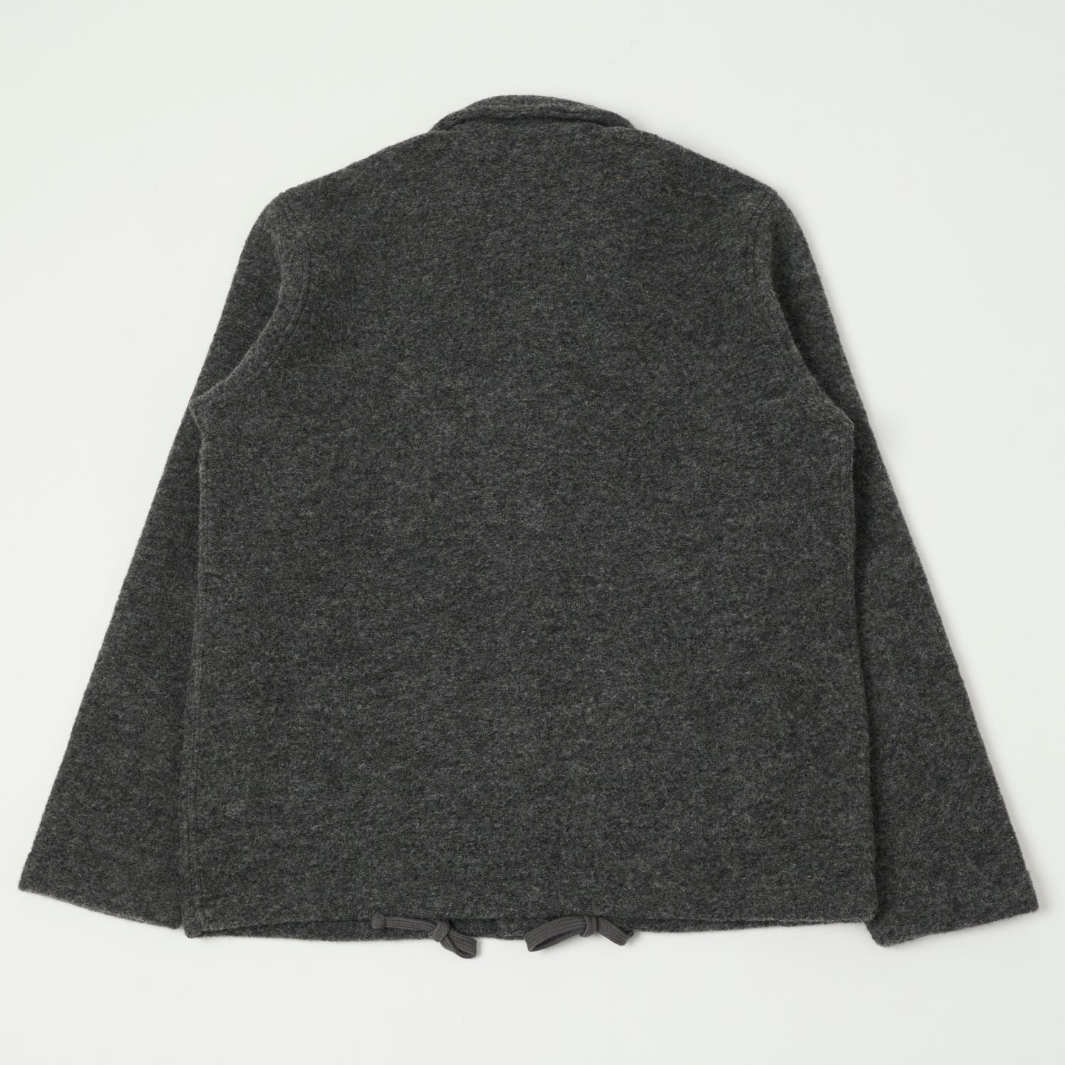 Hartford 'Duane' Knitted Wool Jacket - Charcoal