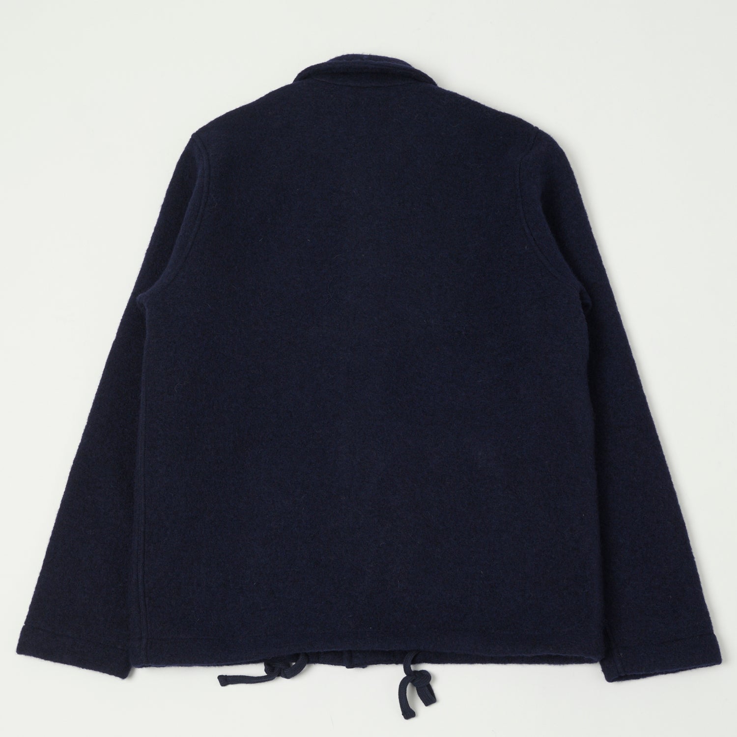 Hartford 'Duane' Knitted Wool Jacket - Navy