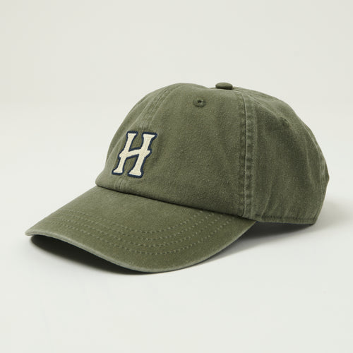 Hartford 'H' Logo Border Varsity Cap - Green