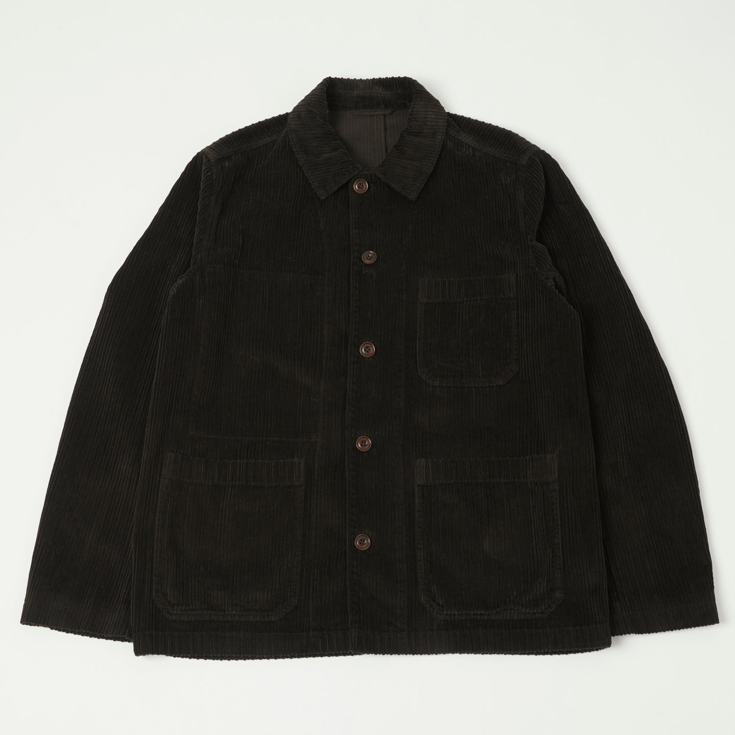 Hartford 'Jamison' Corduroy Jacket - Charcoal | SON OF A STAG