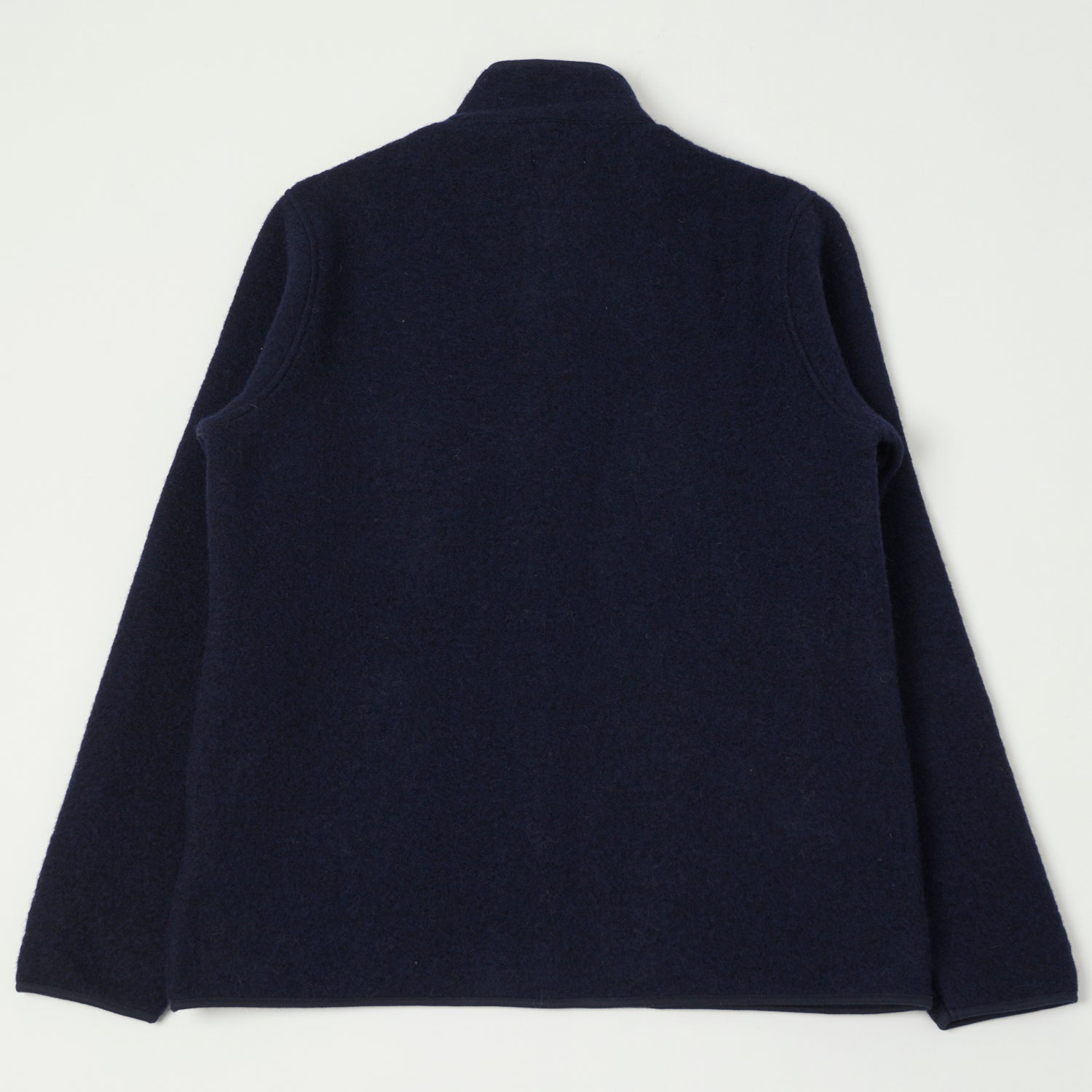 Hartford 'Jason' Knitted Wool Jacket - Navy