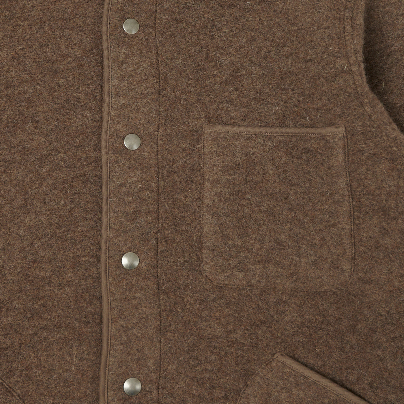 Hartford 'Jason' Knitted Wool Jacket Nut SON OF A STAG