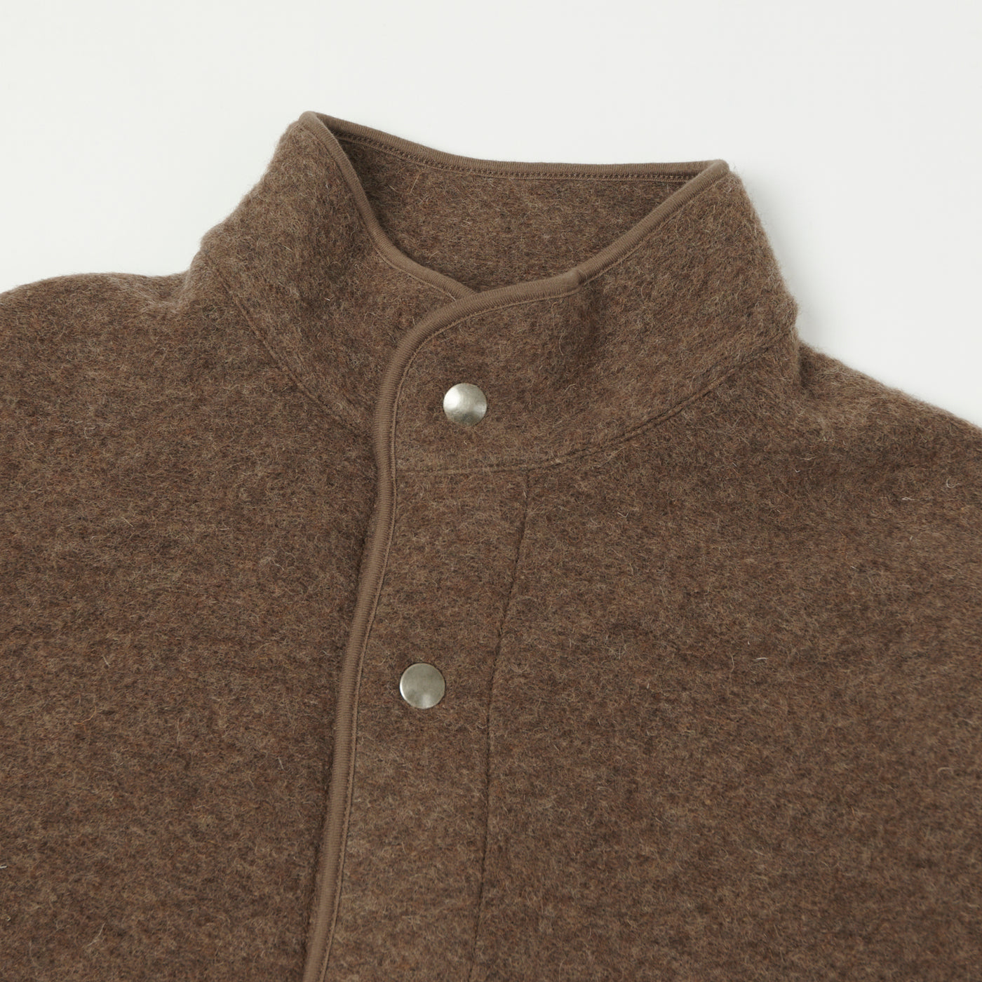 Hartford 'Jason' Knitted Wool Jacket - Nut