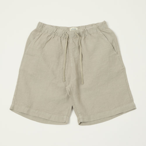 Hartford Linen 'Joggy' Shorts - Sage