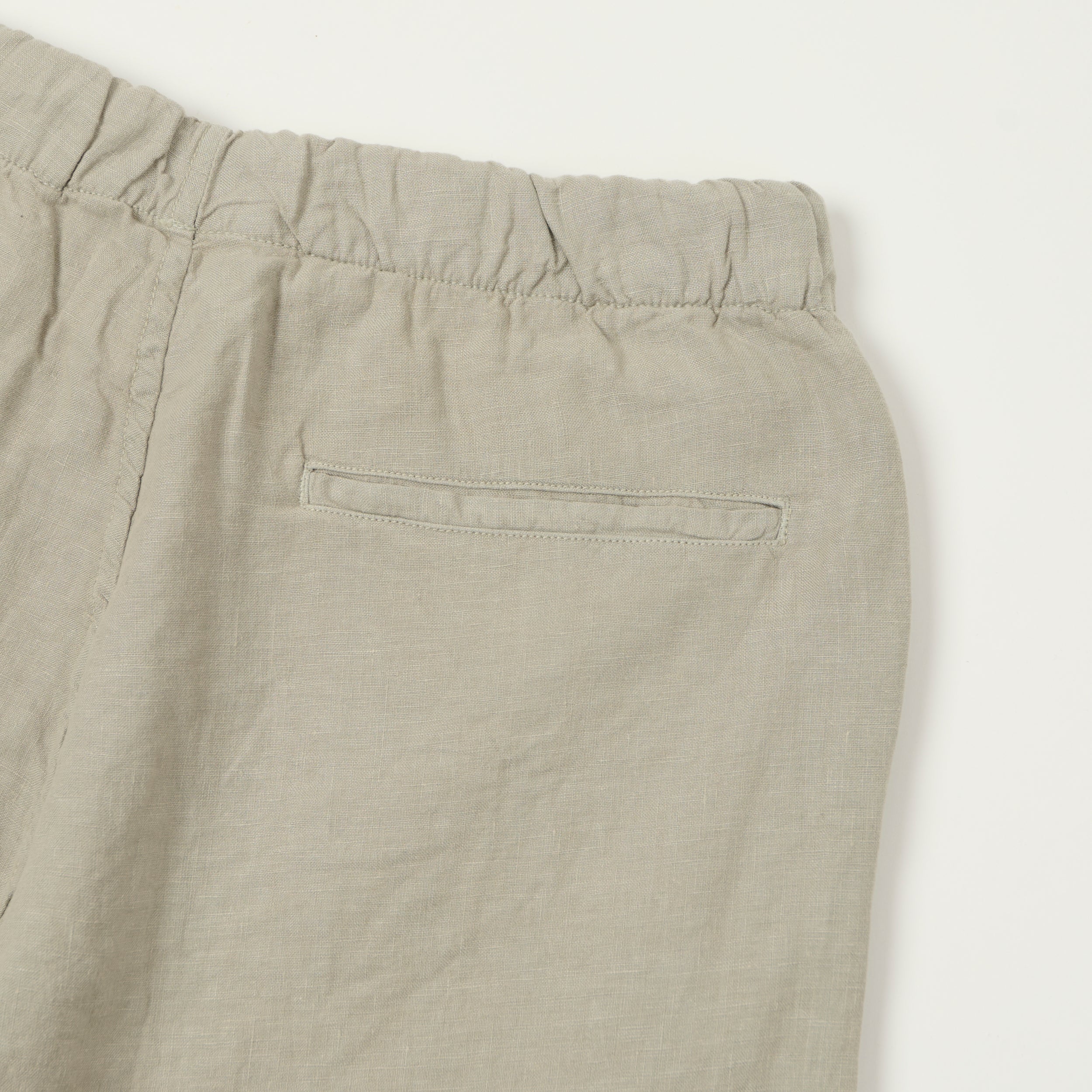 Hartford Linen 'Joggy' Shorts - Sage
