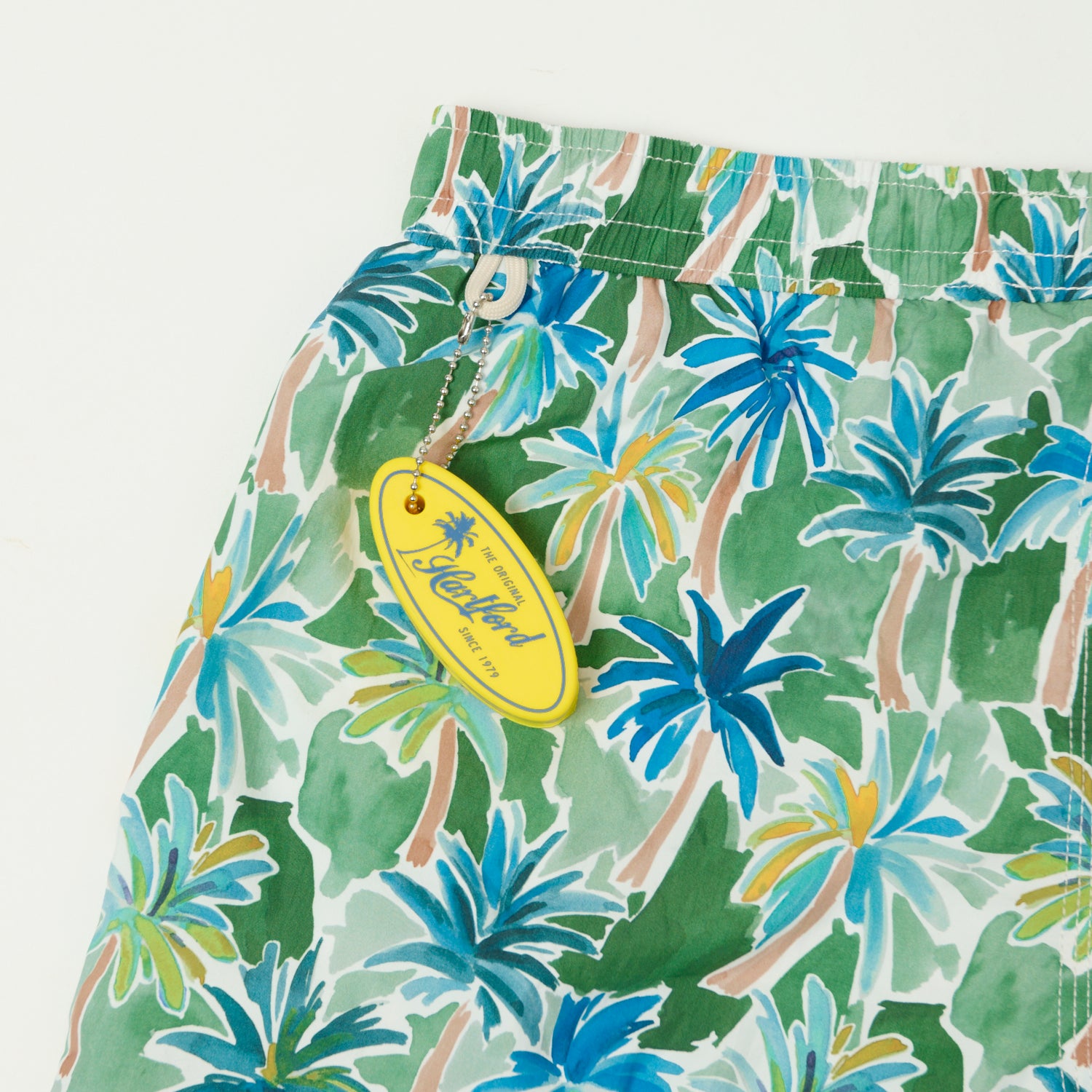 Hartford 'Palms' Swim Trunks  - Army