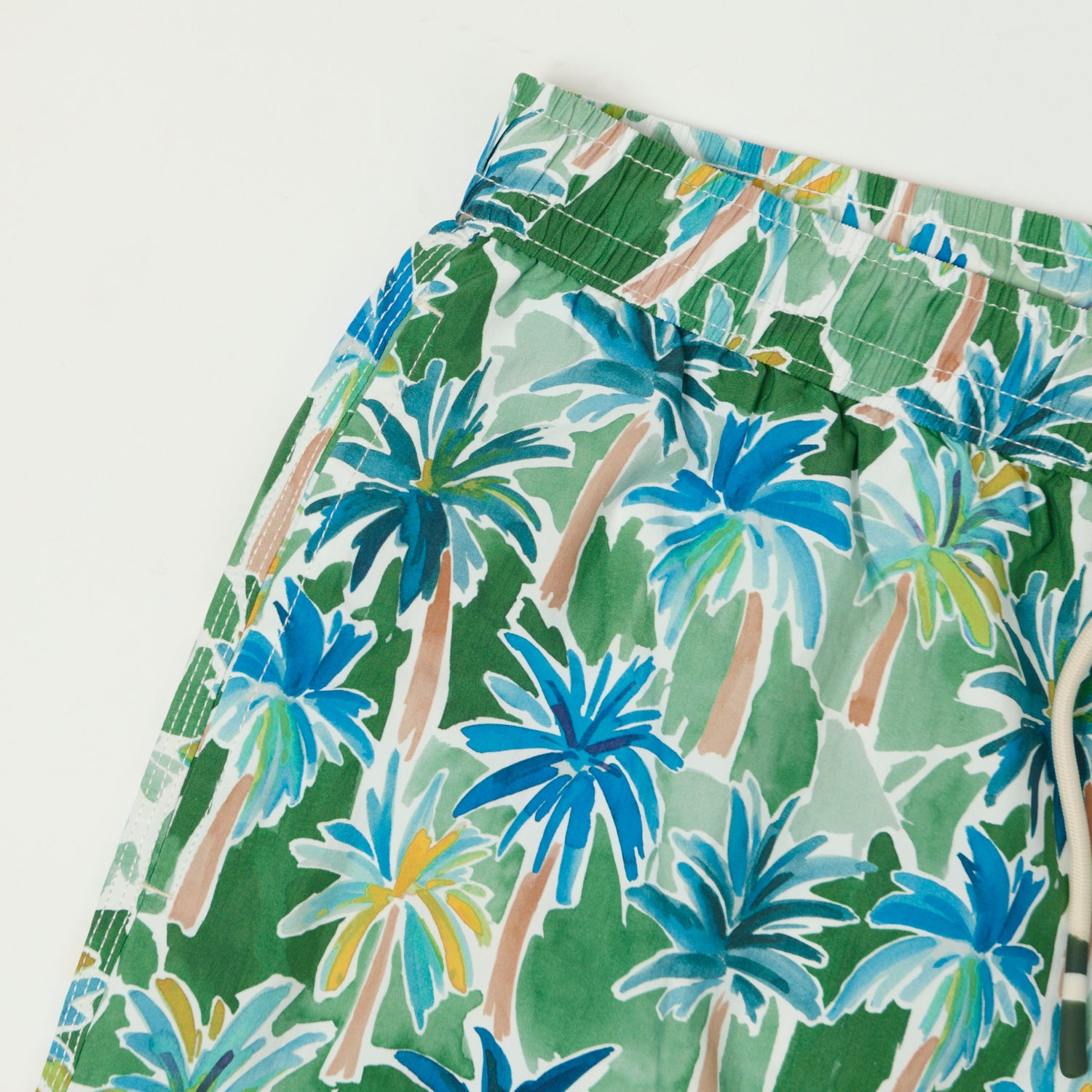 Hartford 'Palms' Swim Trunks  - Army
