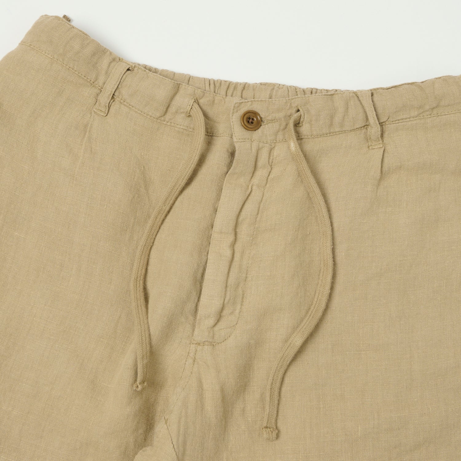 Hartford 'Tank' Linen Shorts - Desert