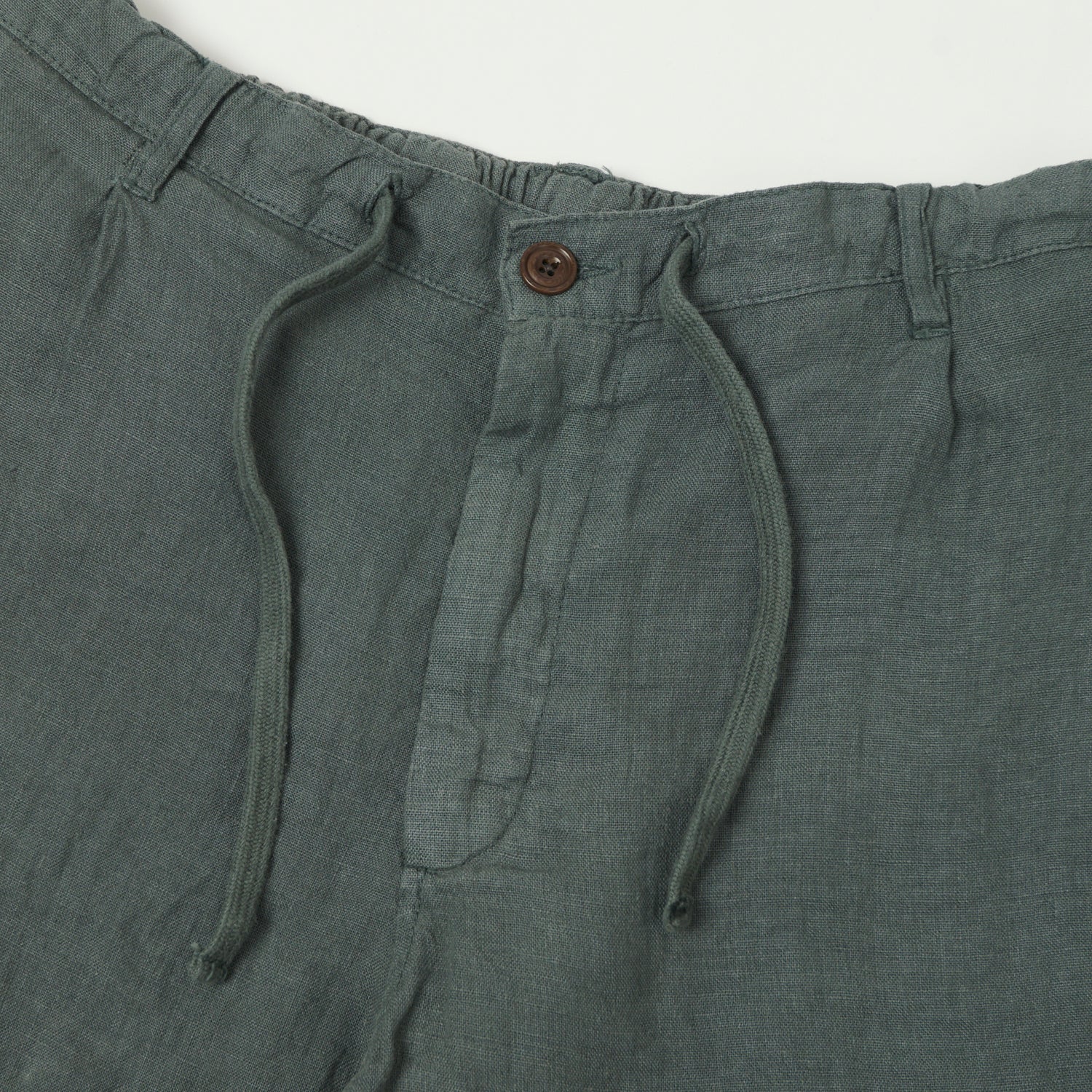 Hartford 'Tank' Linen Shorts - Eucalyptus