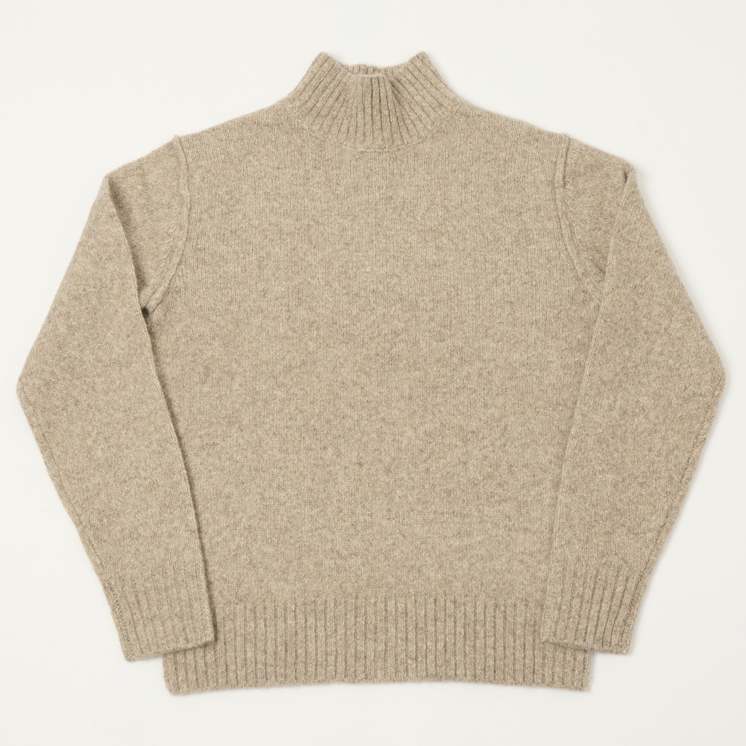 Hartford Turtle Neck Jumper - Natural