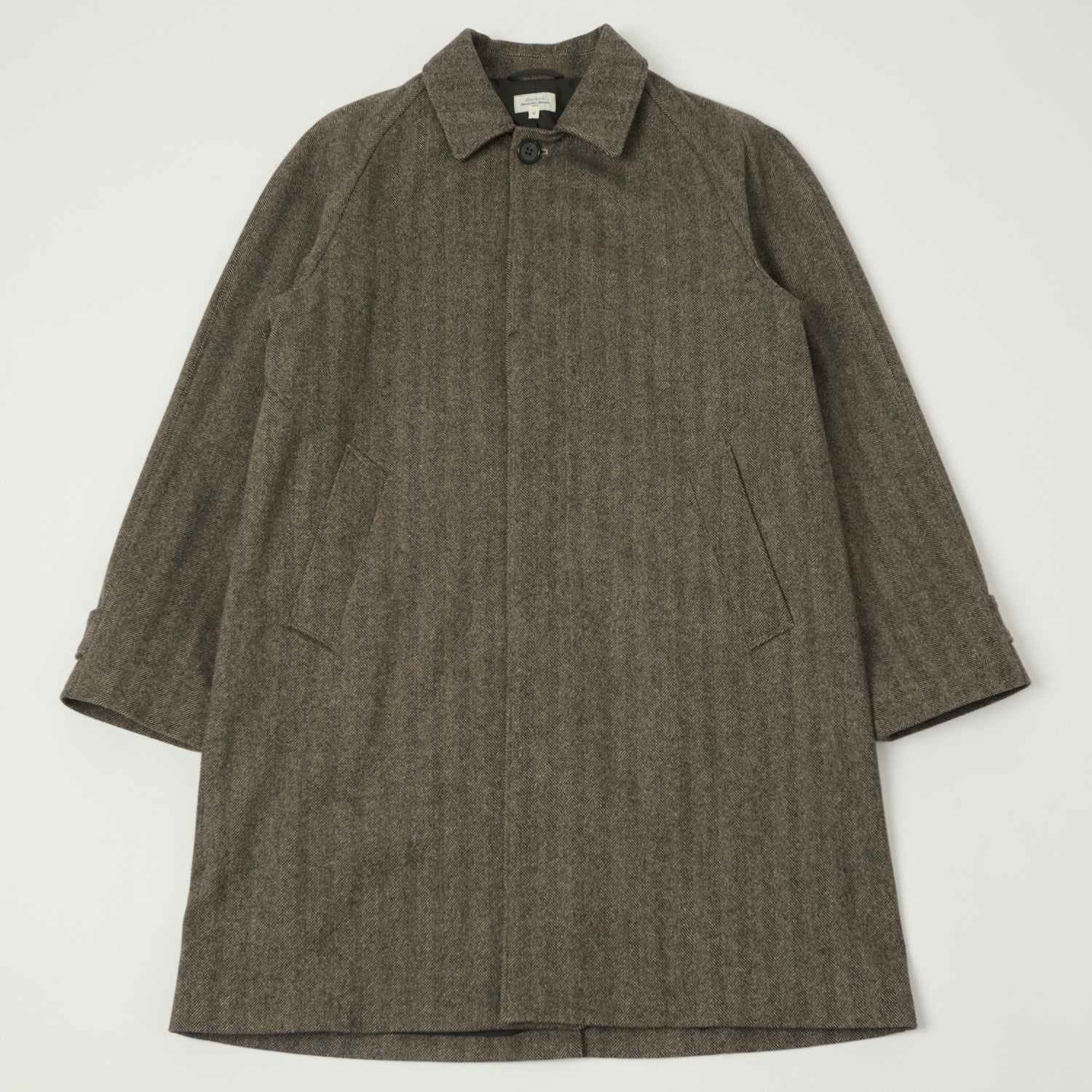 Hartford 'Calvin' Raglan Sleeve Coat - Brown