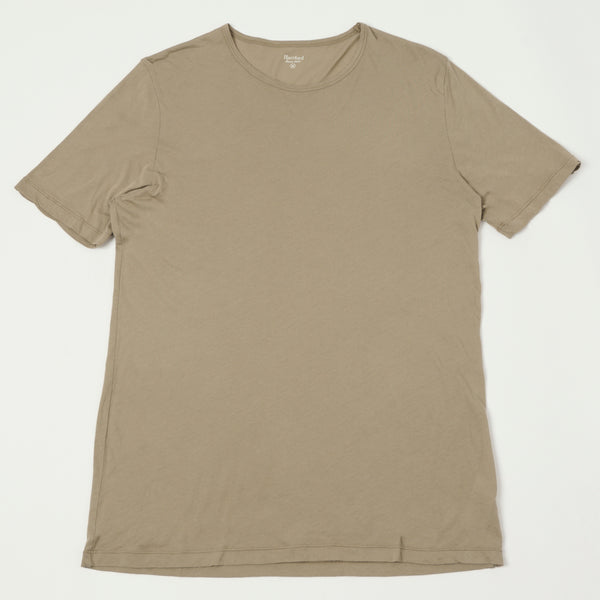 Hartford Light Cotton Jersey T-Shirt - Sand