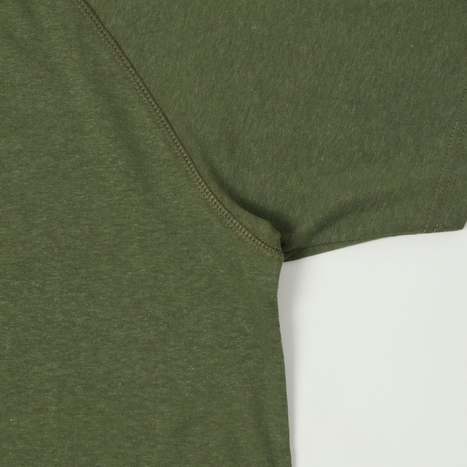 Heimat Cotton Hemp T-Shirt - Military Green