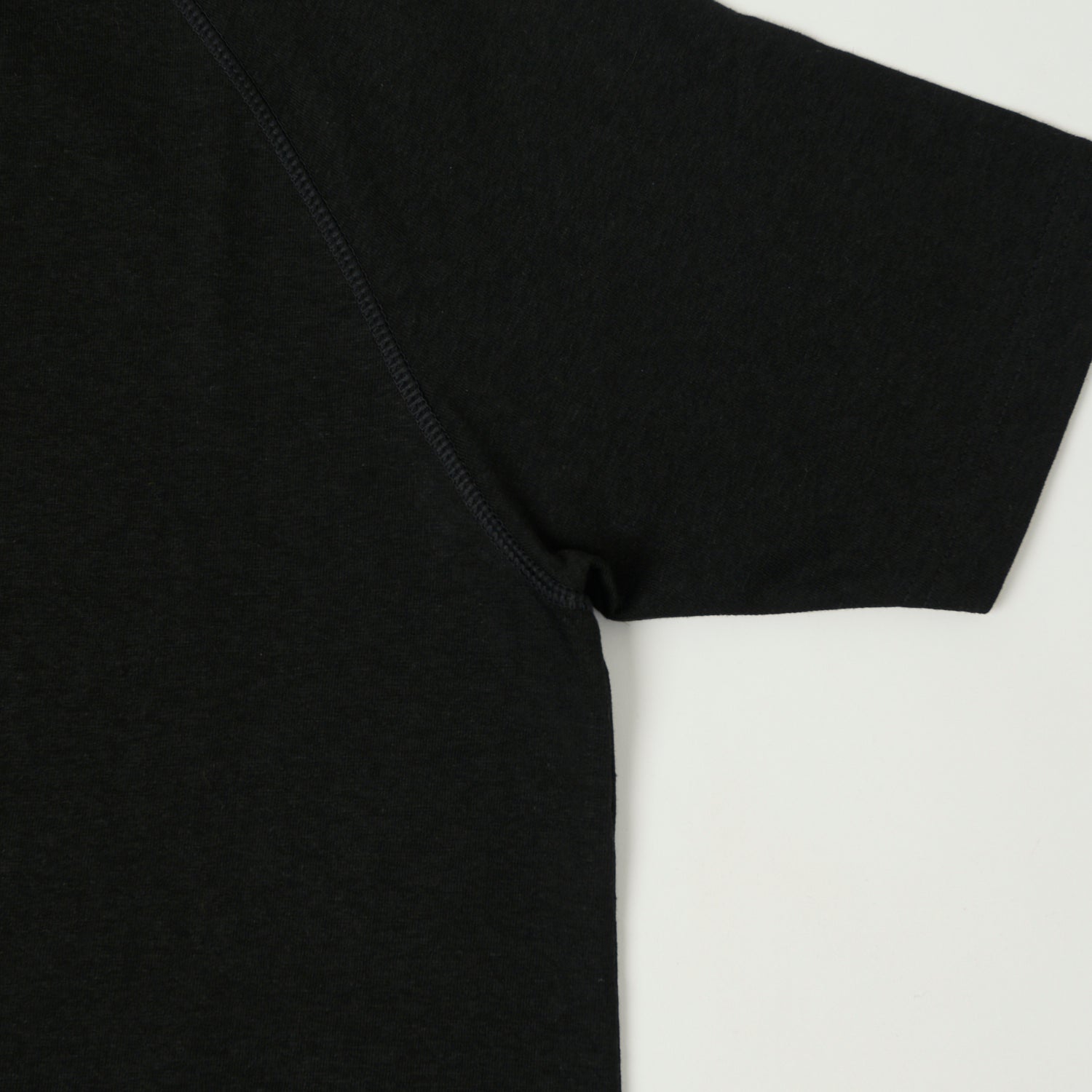 Heimat Cotton Hemp T-Shirt - Black