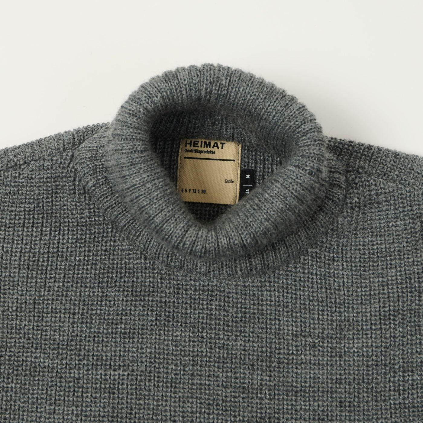 Heimat 'Rollkragen' U Boat Rollneck - Battleship Grey