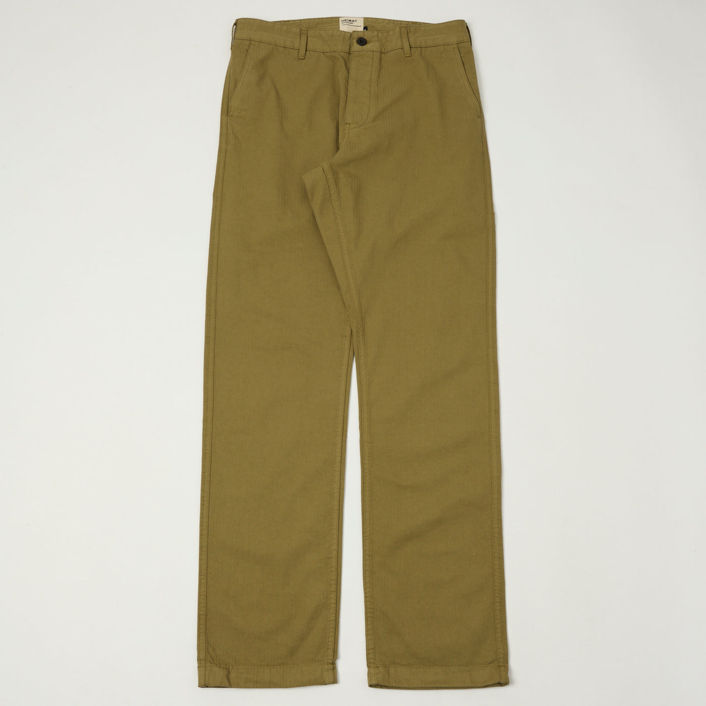 Heimat 'Journey' Herringbone Twill Chinos - Desert