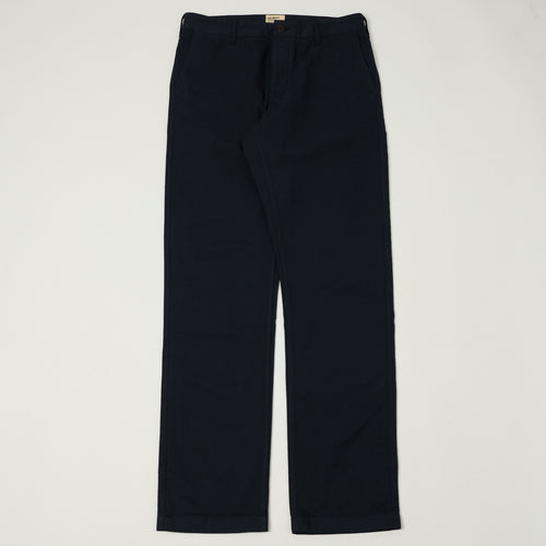 Heimat 'Journey' Herringbone Twill Chinos - Ink