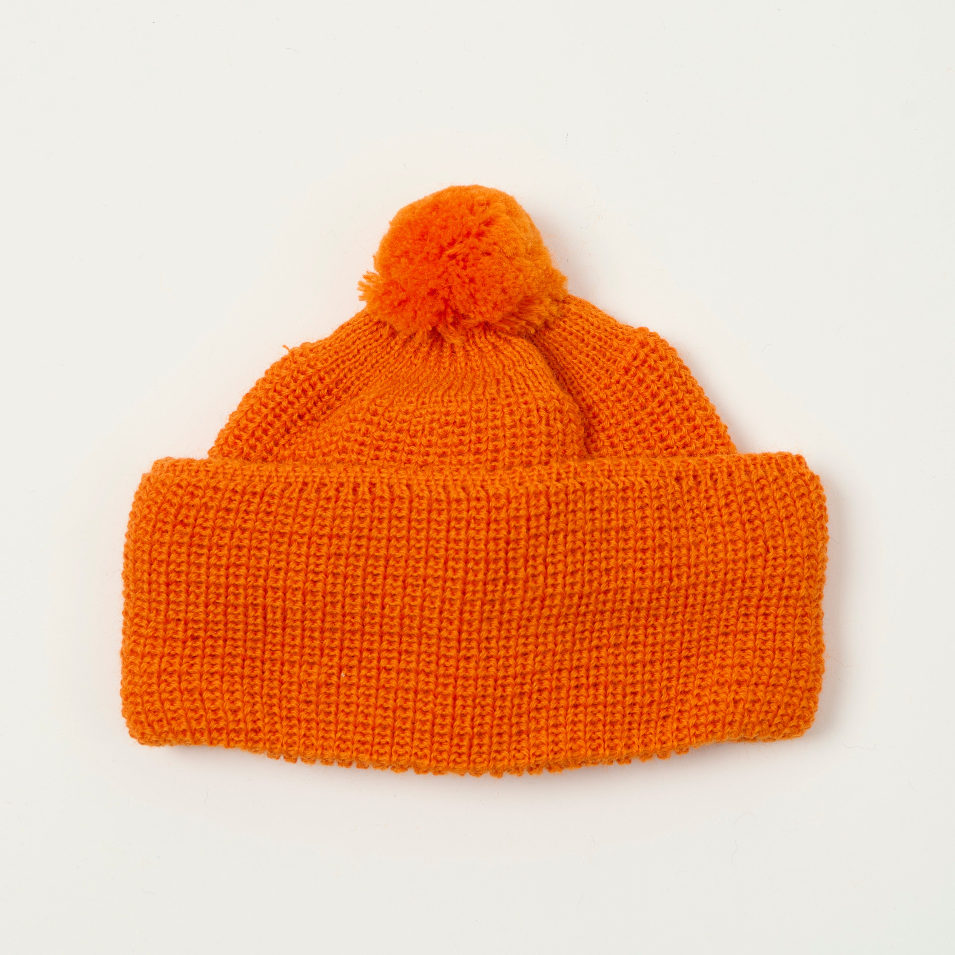 Heimat Mechanics Bobble Hat - Rescue Orange
