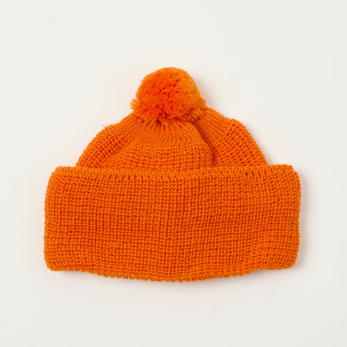Heimat Mechanics Bobble Hat - Rescue Orange