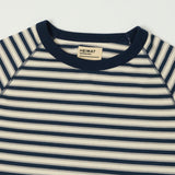 Heimat Boy Scout Tee - Ink/Battleship Grey/Seashell