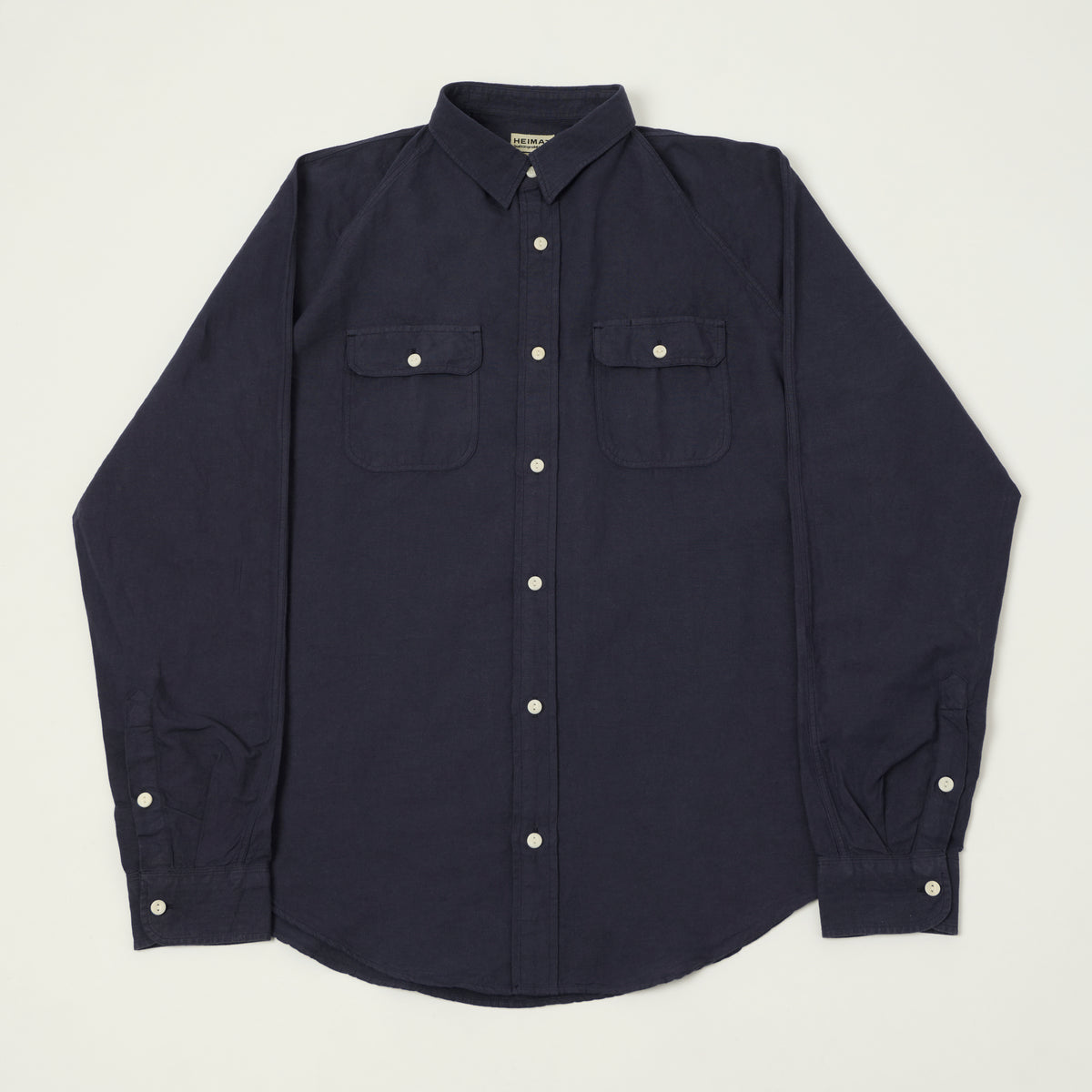 Heimat Raglan Sleeve Cotton Hemp Work Shirt - Ink – SON OF A STAG