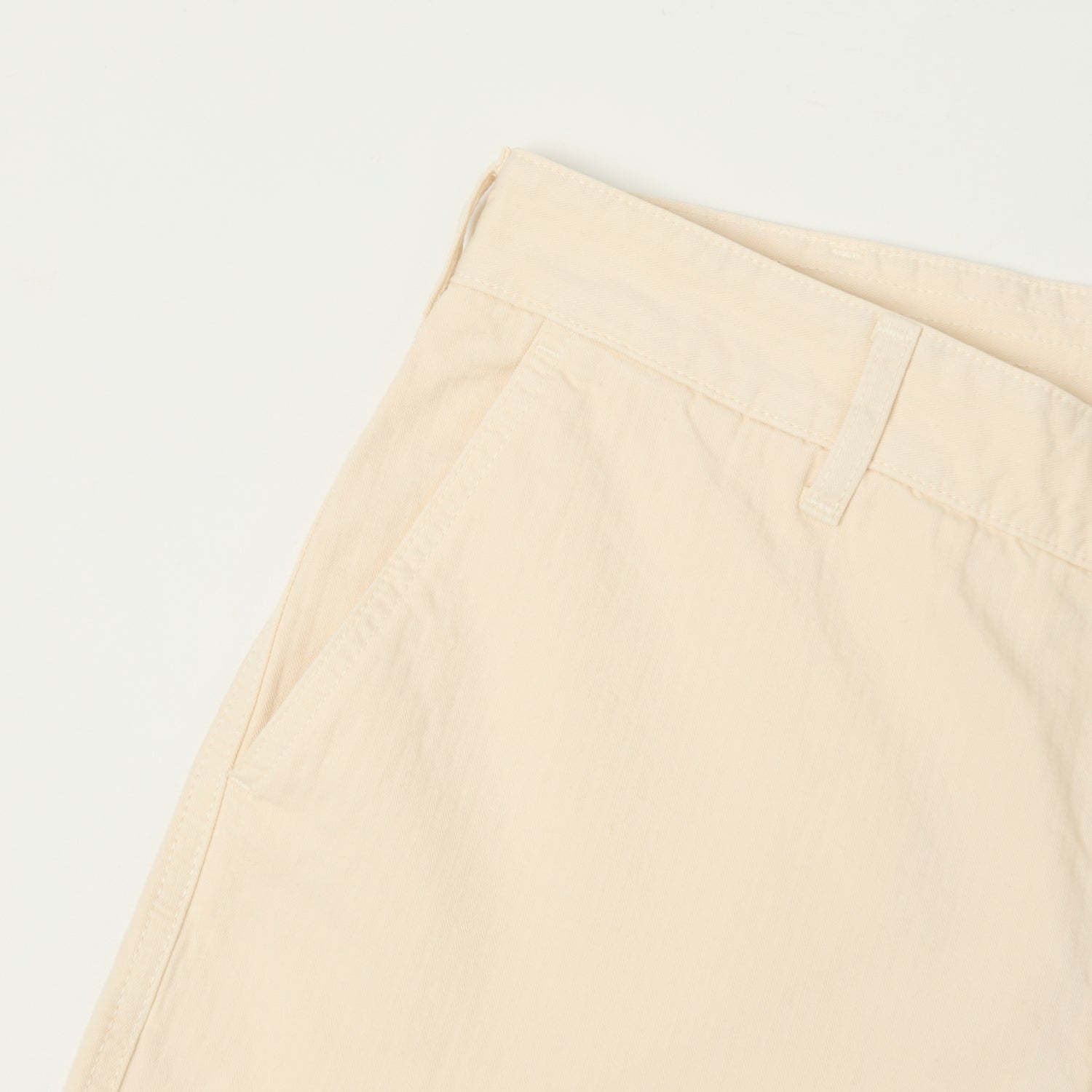 Heimat 'Journey' Herringbone Twill Chinos - Seashell