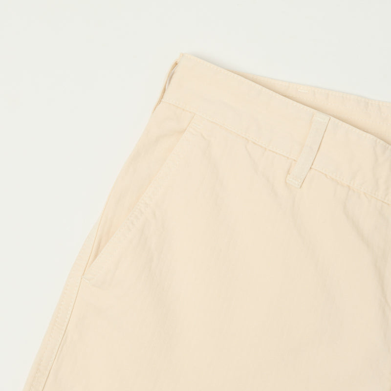 Heimat 'Journey' Herringbone Cotton Chinos - Seashell