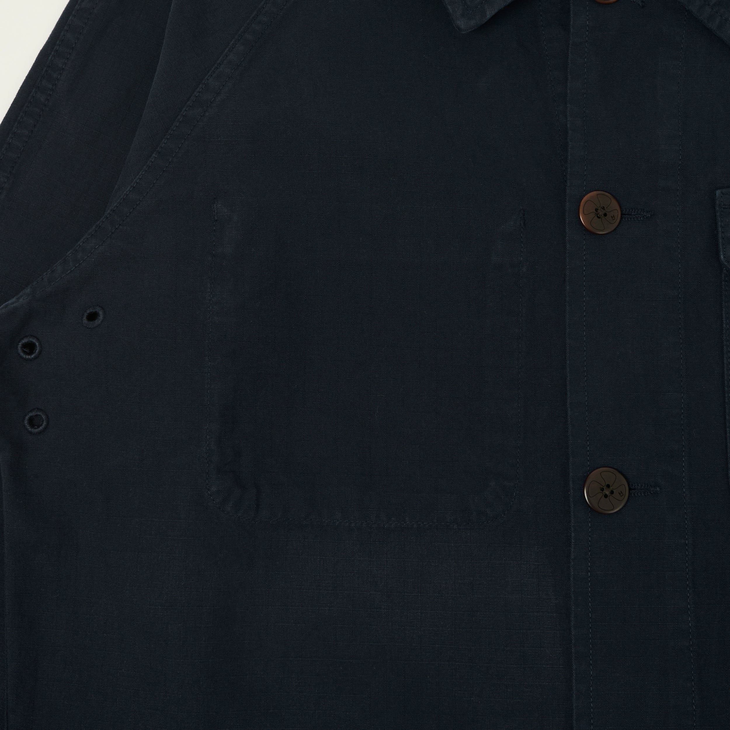 Heimat 'Journey' Ripstop Chore Jacket - Ink