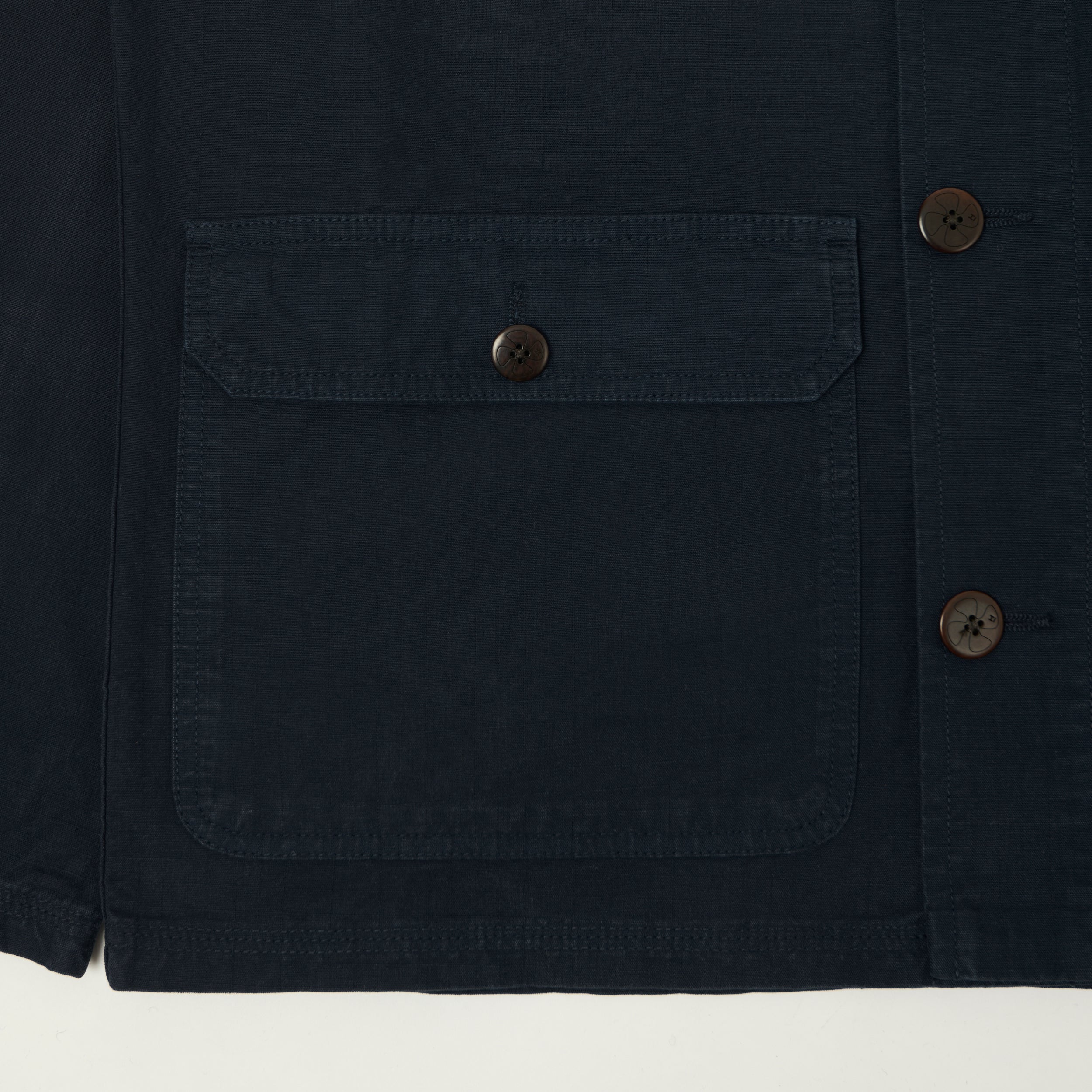 Heimat 'Journey' Ripstop Chore Jacket - Ink