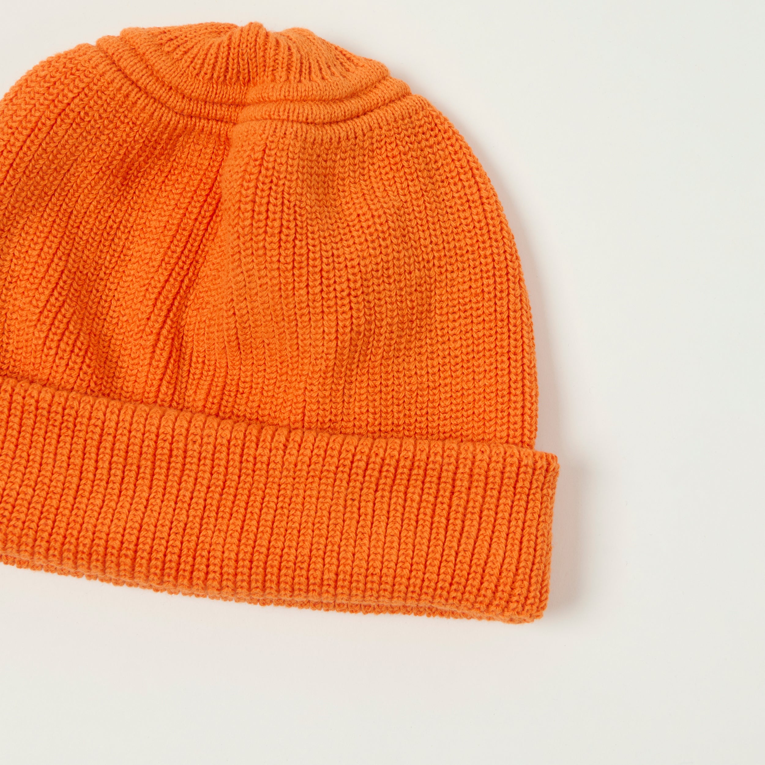 Heimat Cotton Linen Mechanics Hat - Rescue Orange