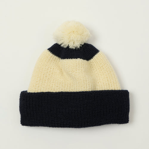 Heimat 'Muetze' Signal U Boat Hat - Ink/Seashell