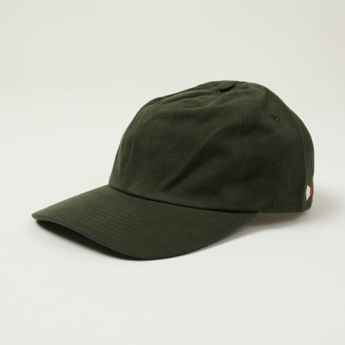 Heimat 'Segel Kappe' Herringbone Twill Cap - Military Green