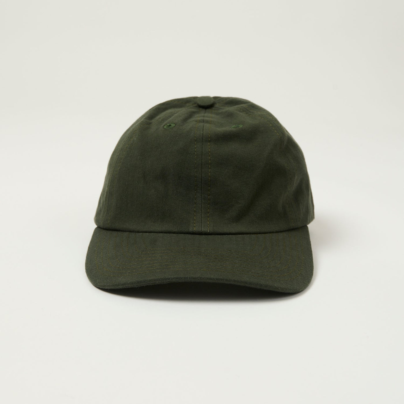 Heimat 'Segel Kappe' Herringbone Twill Cap - Military Green