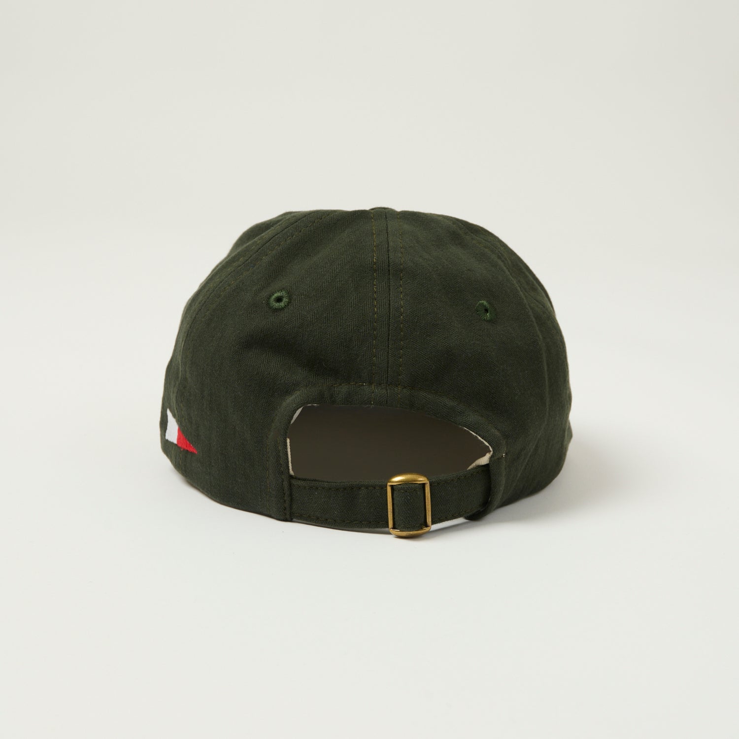 Heimat 'Segel Kappe' Herringbone Twill Cap - Military Green