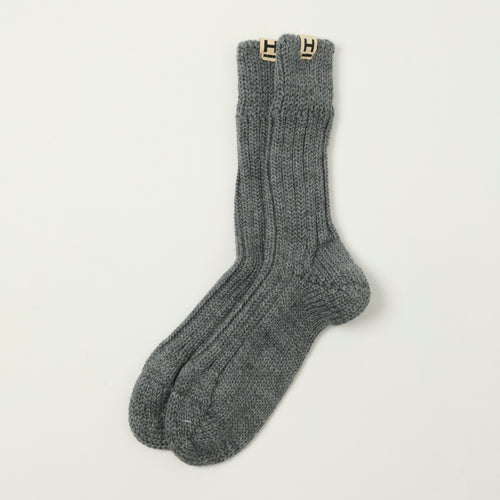 Heimat 'Wander' Hiking Sock - Battleship Grey