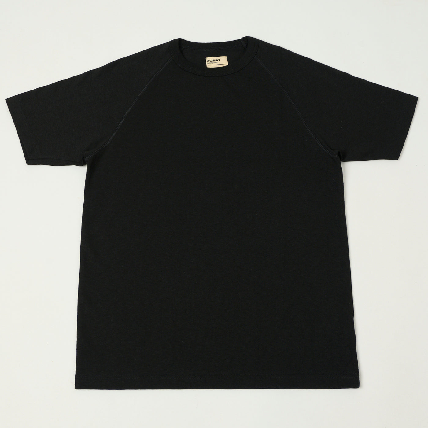 Heimat Cotton Hemp T-Shirt - Black