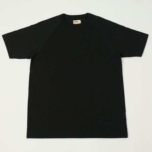 Heimat Cotton Hemp T-Shirt - Black