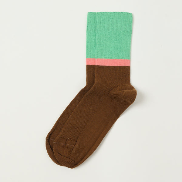 Heritage 9.1 Strati Sock - Brown