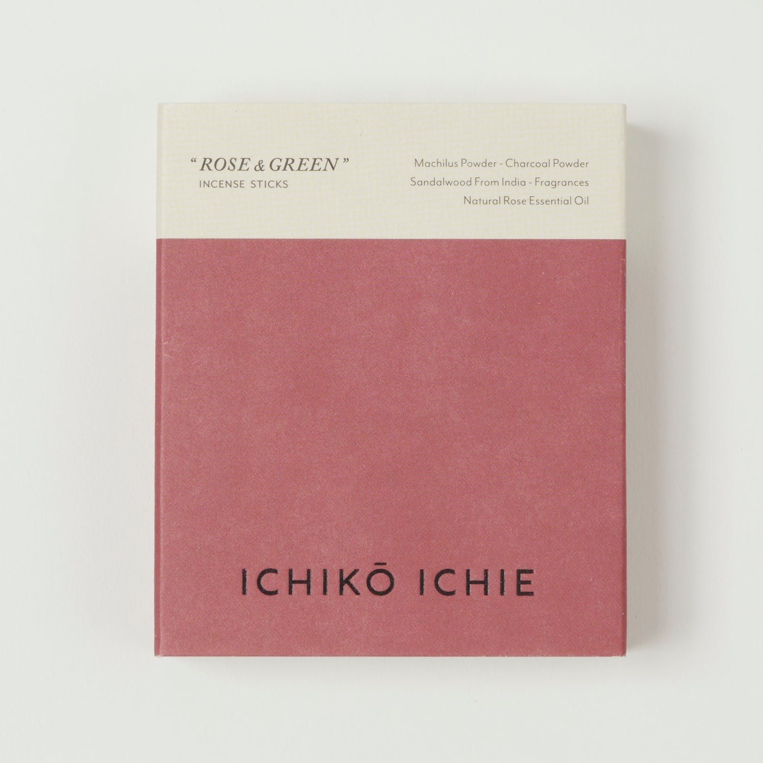 Ichiko Ichie Incense Sticks - Rose Green