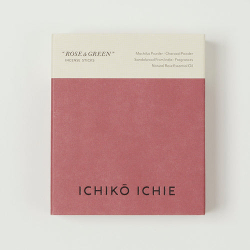 Ichiko Ichie Incense Sticks - Rose Green