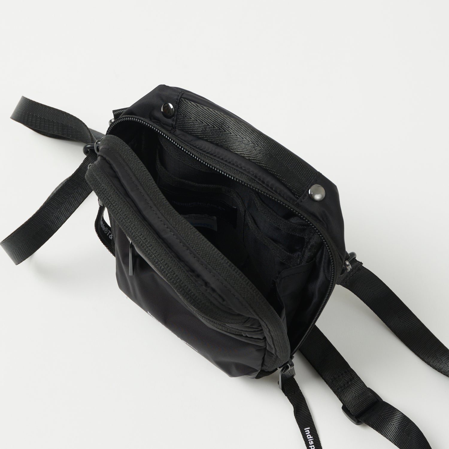 Indispensable IDP Quick Shoulder Peep Bag Econyl - Black