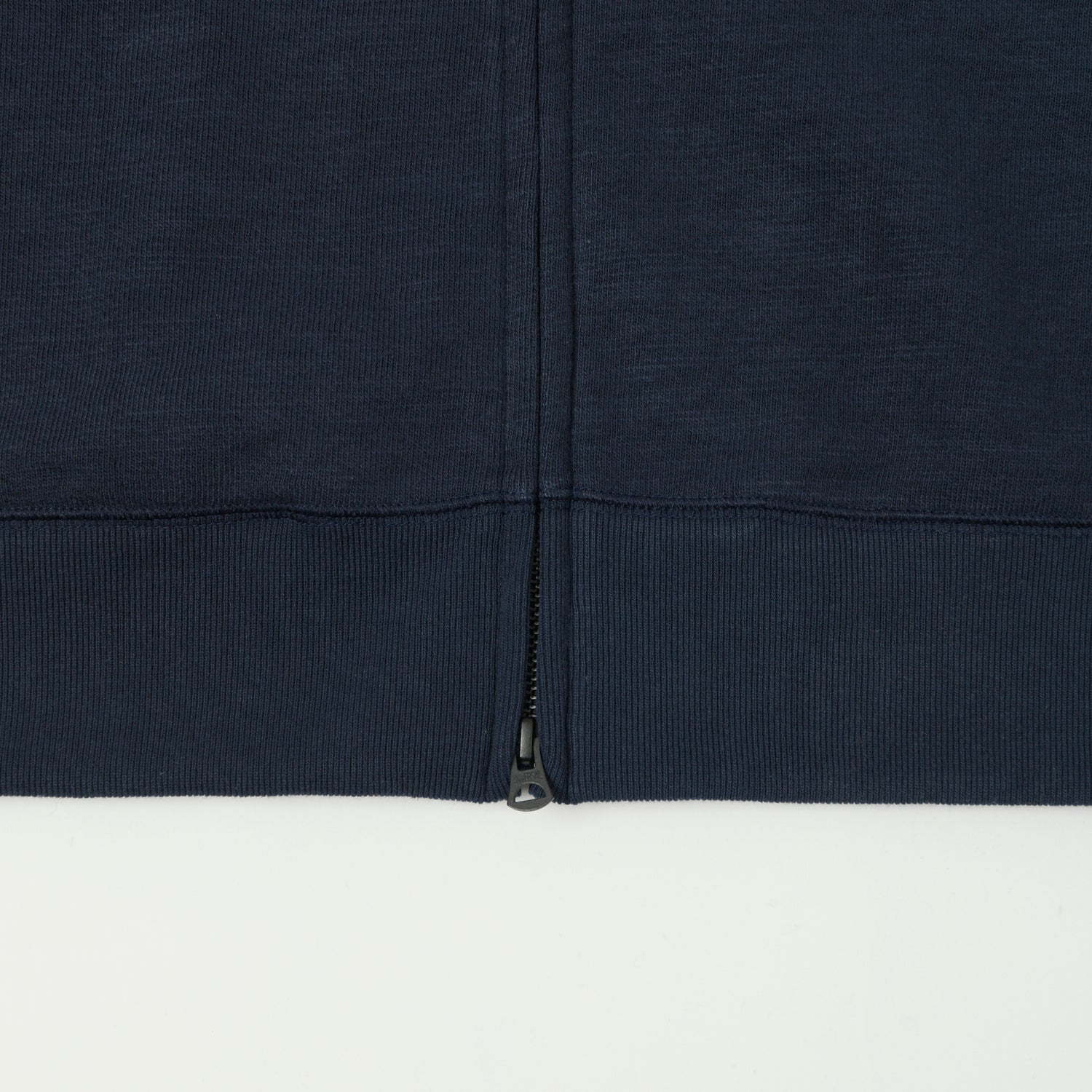 Jackman GG Zip Through Sweat Parka - Navy