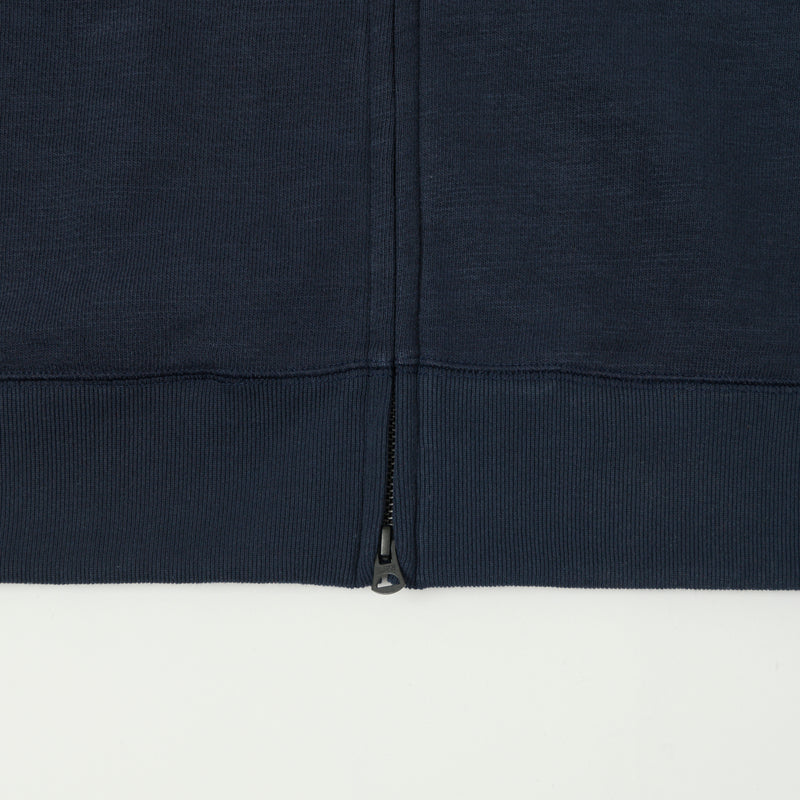 Jackman GG Sweat Zip Parka - Navy