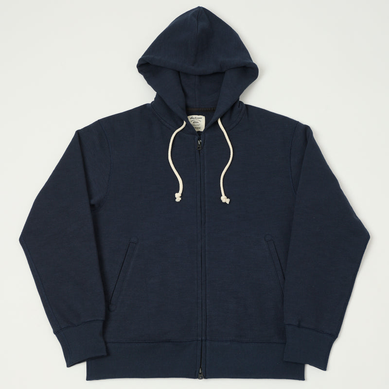 Jackman GG Sweat Zip Parka - Navy