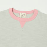 Jackman JM7292 GG Crewneck Sweatshirt - Silver/Pink