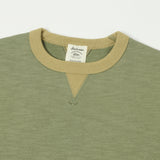 Jackman GG Crewneck Sweatshirt - Olive/Ocher