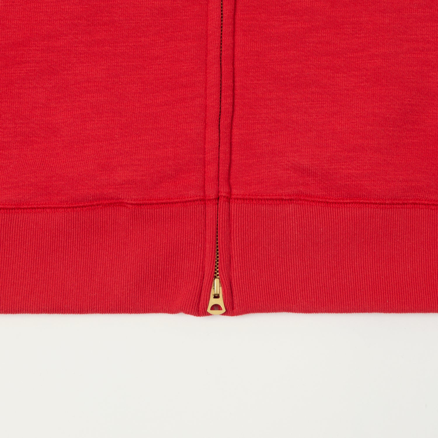 Jackman GG Zip Through Sweat Parka - Red